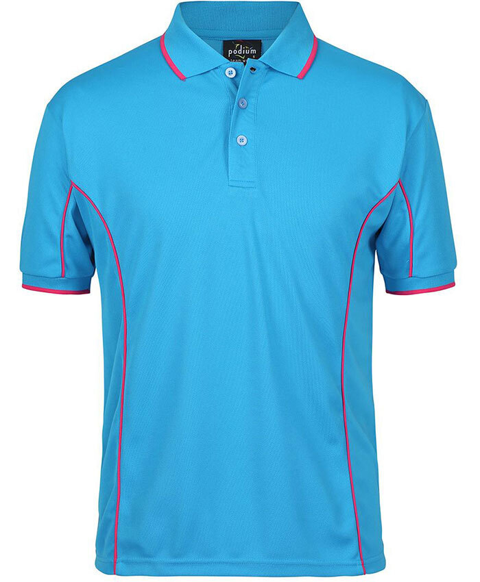 WORKWEAR, SAFETY & CORPORATE CLOTHING SPECIALISTS - Podium Short Sleeve Piping Polo