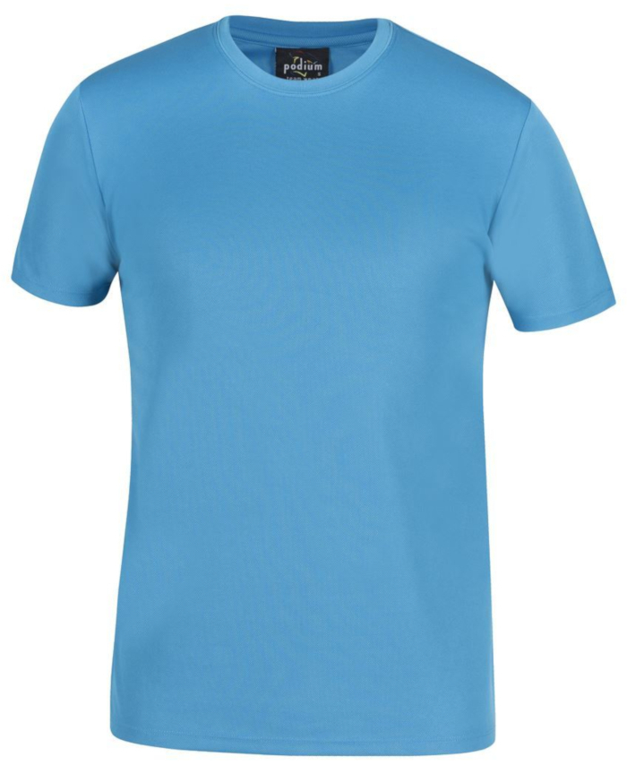 WORKWEAR, SAFETY & CORPORATE CLOTHING SPECIALISTS - Podium New Fit Poly Tee - Kids