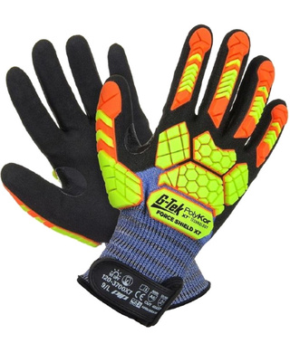 WORKWEAR, SAFETY & CORPORATE CLOTHING SPECIALISTS - G-TEK FORCESHIELD POLYKOR X7 18 GAUGE NITRILE