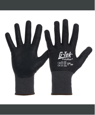 WORKWEAR, SAFETY & CORPORATE CLOTHING SPECIALISTS - G-TEK POLYKOR CUT "E" 21g FOAM NITRILE PALM