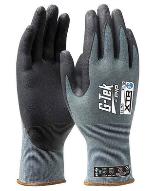 WORKWEAR, SAFETY & CORPORATE CLOTHING SPECIALISTS - G-TEK XTR MICRO NITRILE PALM DIP GP (MOQ 12)