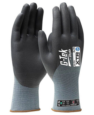 WORKWEAR, SAFETY & CORPORATE CLOTHING SPECIALISTS - G-TEK XTR MICRO NITRILE 3/4 DIP GP (MOQ 12)