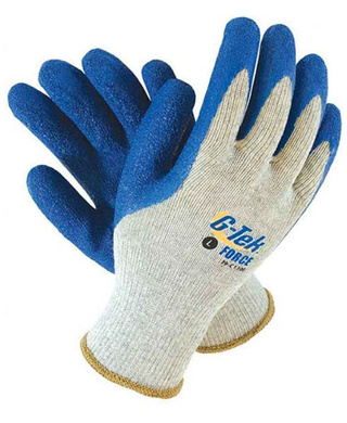 WORKWEAR, SAFETY & CORPORATE CLOTHING SPECIALISTS - DISCONTINUED - G-TEK FORCE POLY/COTTON KNITTED GLOVE