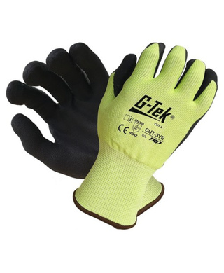 WORKWEAR, SAFETY & CORPORATE CLOTHING SPECIALISTS - DISCONTINUED - G-TEK CUT 3 HPPE GLASS LINER HI-VIS