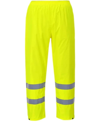 WORKWEAR, SAFETY & CORPORATE CLOTHING SPECIALISTS - Hi-Vis Rain Trousers