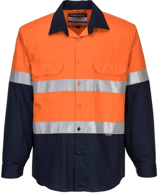 WORKWEAR, SAFETY & CORPORATE CLOTHING SPECIALISTS - Flame Resistant Shirt (Old CHNC1001A)