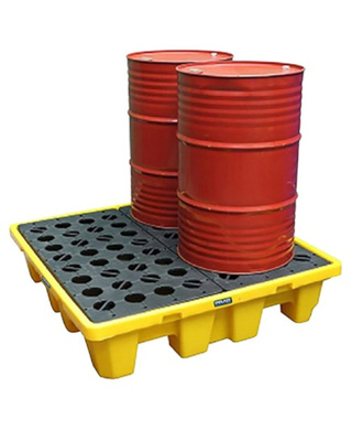 WORKWEAR, SAFETY & CORPORATE CLOTHING SPECIALISTS - Spill Pallet Standard 4 Drum