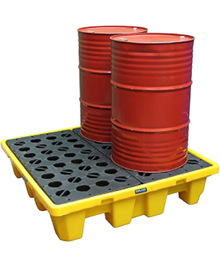 WORKWEAR, SAFETY & CORPORATE CLOTHING SPECIALISTS - Spill Pallet Standard 4 Drum