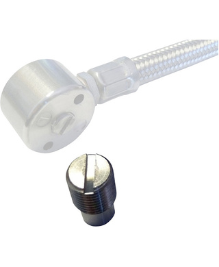 WORKWEAR, SAFETY & CORPORATE CLOTHING SPECIALISTS - Stainless Steel Metering Screw Pack Of 1 - Tapered