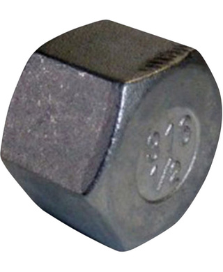 WORKWEAR, SAFETY & CORPORATE CLOTHING SPECIALISTS - Hex Cap 15mm for Auxiliary Outlet on Shower Stanchions