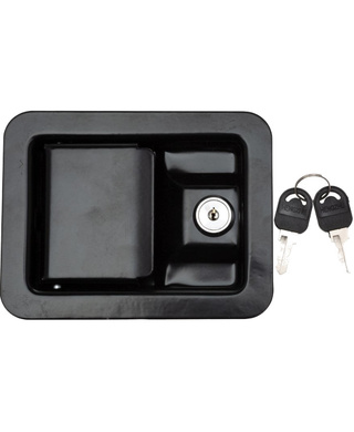 WORKWEAR, SAFETY & CORPORATE CLOTHING SPECIALISTS - Recessed Door Handle (Latching) Suits AS, AST & ASPH Cabinets