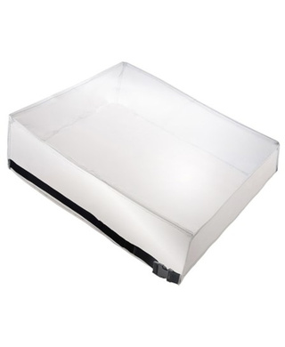 WORKWEAR, SAFETY & CORPORATE CLOTHING SPECIALISTS - SPILL KIT BIN COVER TRANSPARENT 120L