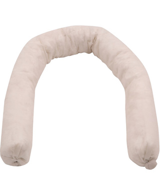 WORKWEAR, SAFETY & CORPORATE CLOTHING SPECIALISTS - White Oil/Fuel Boom 420g / 7.6cm X 1.2m