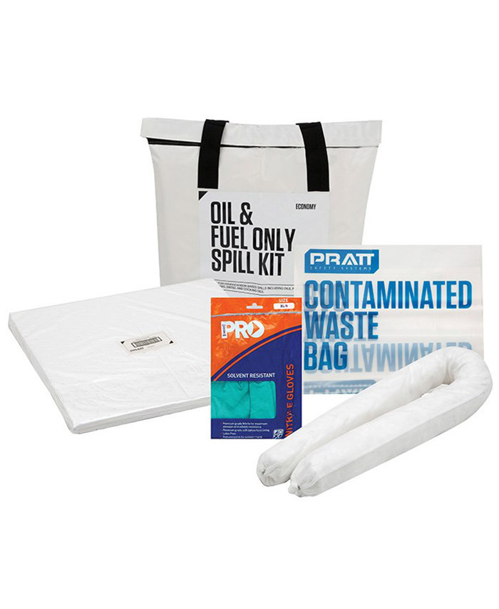 WORKWEAR, SAFETY & CORPORATE CLOTHING SPECIALISTS - Economy 25ltr Oil & Fuel Only Spill Kit