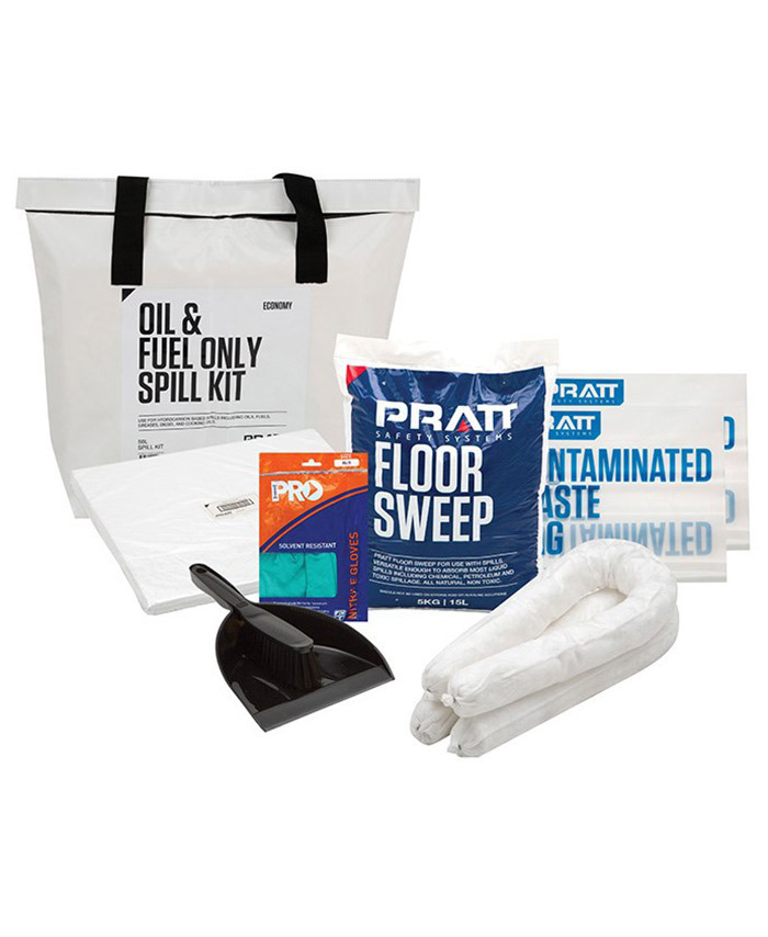 WORKWEAR, SAFETY & CORPORATE CLOTHING SPECIALISTS - Economy 50ltr Oil & Fuel Only Spill Kit