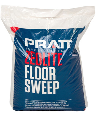 WORKWEAR, SAFETY & CORPORATE CLOTHING SPECIALISTS - PRATT Zeolite Floor Sweep - 9.5kg15 Litre Bag