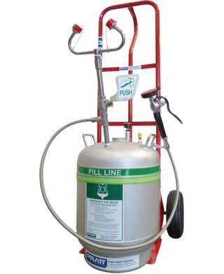 WORKWEAR, SAFETY & CORPORATE CLOTHING SPECIALISTS - Portable Eyewash Trolley To Suit SE590A