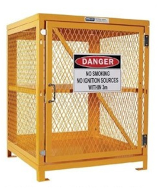 WORKWEAR, SAFETY & CORPORATE CLOTHING SPECIALISTS - Aerosol Storage Cage. 2 Storage Levels Up To 200 Cans. (Comes Flat Packed - Assembly Required)
