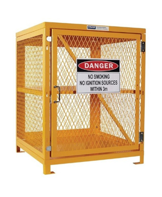 WORKWEAR, SAFETY & CORPORATE CLOTHING SPECIALISTS - Aerosol Storage Cage. 2 Storage Level Up To 200 Cans