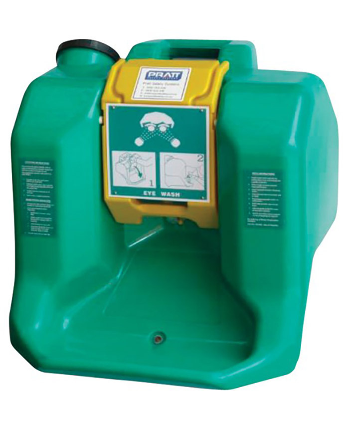 WORKWEAR, SAFETY & CORPORATE CLOTHING SPECIALISTS - Portable Gravity Fed Eye Wash Unit. 55L