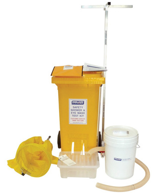 WORKWEAR, SAFETY & CORPORATE CLOTHING SPECIALISTS - Shower Test Kit With Bin