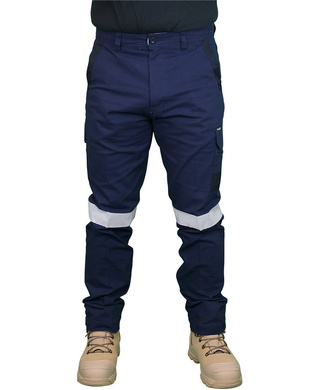 WORKWEAR, SAFETY & CORPORATE CLOTHING SPECIALISTS - Decoy Canvas Modern Fit Stretch Taped Cargo Pants