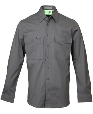 WORKWEAR, SAFETY & CORPORATE CLOTHING SPECIALISTS - DISCONTINUED - Velocity Stretch Lightweight Ripstop Travel Shirt
