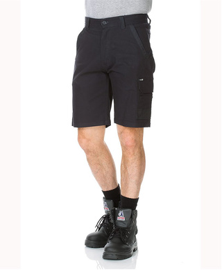 WORKWEAR, SAFETY & CORPORATE CLOTHING SPECIALISTS - DISCONTINUED - Decoy Canvas Modern Fit Stretch Cargo Shorts