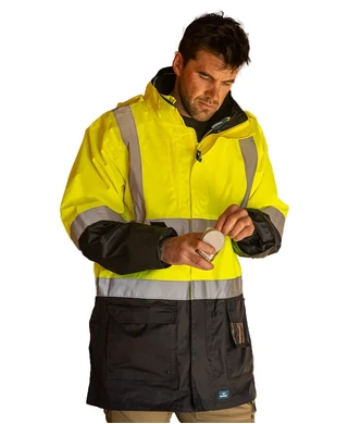 WORKWEAR, SAFETY & CORPORATE CLOTHING SPECIALISTS - UTILITY 4-IN-1 JACKET & VEST