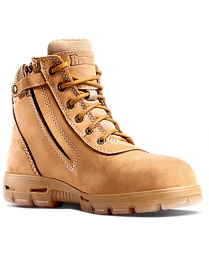 WORKWEAR, SAFETY & CORPORATE CLOTHING SPECIALISTS - Cobar Wheat Nubuck Zip Sided Non Safety Boot