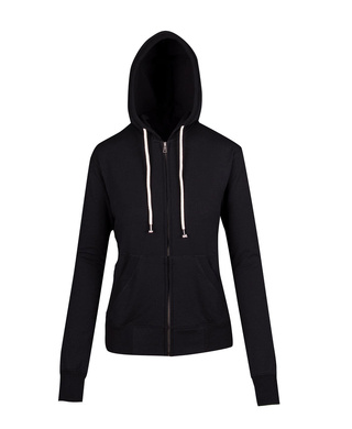 WORKWEAR, SAFETY & CORPORATE CLOTHING SPECIALISTS - Ladies Greatness Heather Zip Hoodie