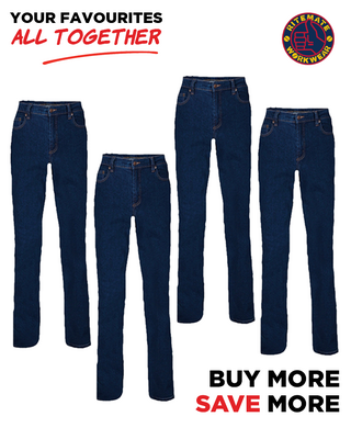 WORKWEAR, SAFETY & CORPORATE CLOTHING SPECIALISTS - Ladies Stretch Denim Jeans