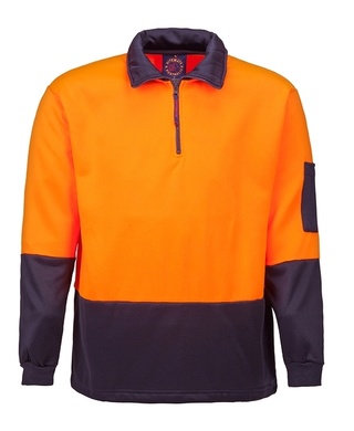 WORKWEAR, SAFETY & CORPORATE CLOTHING SPECIALISTS - Half Zipper Fleece Pullover