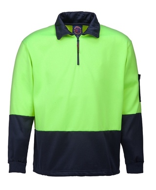 WORKWEAR, SAFETY & CORPORATE CLOTHING SPECIALISTS - Half Zipper Fleece Pullover