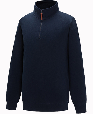 WORKWEAR, SAFETY & CORPORATE CLOTHING SPECIALISTS - Pilbara Mens Classic Zipper C/F Fleece Pullover