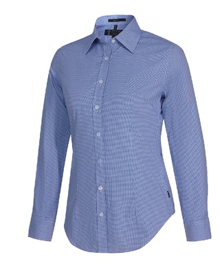 WORKWEAR, SAFETY & CORPORATE CLOTHING SPECIALISTS - Pilbara Ladies Y/D Check, L/S Shirt