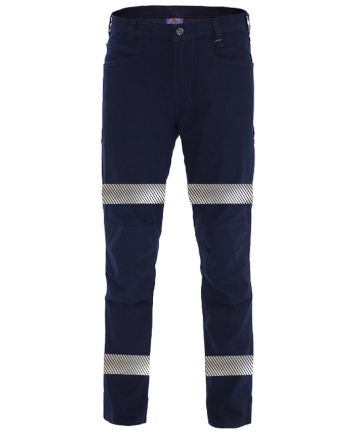 WORKWEAR, SAFETY & CORPORATE CLOTHING SPECIALISTS - RMX Flexible Fit Utility Trouser with Reflective