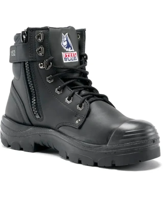 WORKWEAR, SAFETY & CORPORATE CLOTHING SPECIALISTS - ARGYLE ZIP - Nitrile Bump - Zip Sided Boot