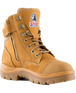 WORKWEAR, SAFETY & CORPORATE CLOTHING SPECIALISTS - SOUTHERN CROSS ZIP LADIES BOOT - TPU SCUFF