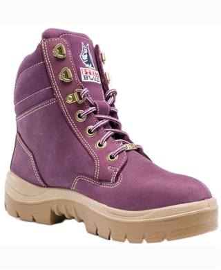 WORKWEAR, SAFETY & CORPORATE CLOTHING SPECIALISTS - Southern Cross - Ladies - Nitrile - Lace Up Boots