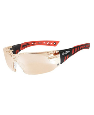 WORKWEAR, SAFETY & CORPORATE CLOTHING SPECIALISTS - Speed Red/Black Frame AF/AS Eclipse Lens (MOQ 10)