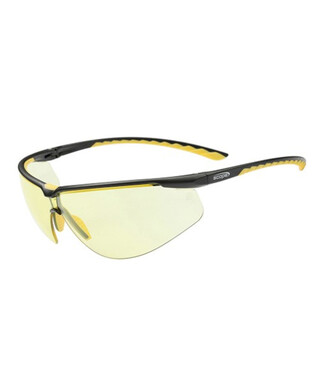 WORKWEAR, SAFETY & CORPORATE CLOTHING SPECIALISTS - Air Flex Black/YellowFrame Amber AF/AS Lens