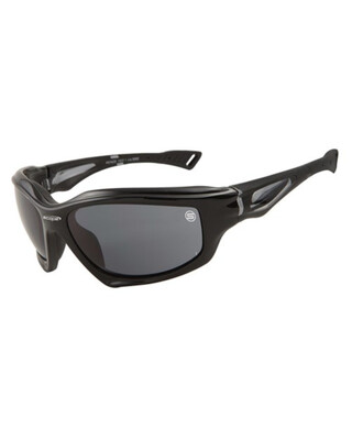 WORKWEAR, SAFETY & CORPORATE CLOTHING SPECIALISTS - Beast Black Frame AF/AS Smoke Lens