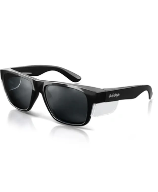 WORKWEAR, SAFETY & CORPORATE CLOTHING SPECIALISTS - Fusions Black Frame/Polarised