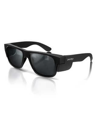 WORKWEAR, SAFETY & CORPORATE CLOTHING SPECIALISTS - Fusions Matte Black Frame/Polarised