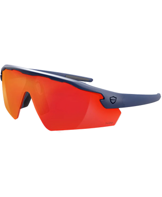 WORKWEAR, SAFETY & CORPORATE CLOTHING SPECIALISTS - Phantoms Matte Navy Frame Red Reflector Lens