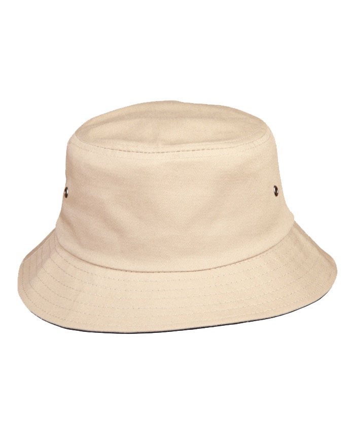 WORKWEAR, SAFETY & CORPORATE CLOTHING SPECIALISTS - contrasting underbrim bucket hat