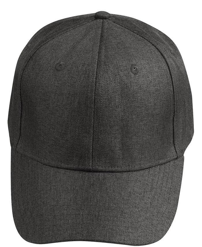 WORKWEAR, SAFETY & CORPORATE CLOTHING SPECIALISTS - Premium Heather Polyester Baseball Cap
