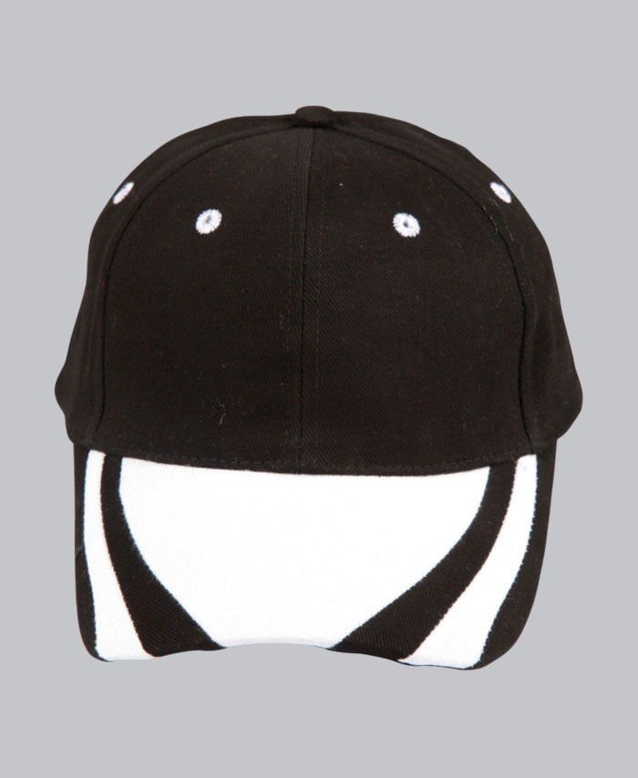 WORKWEAR, SAFETY & CORPORATE CLOTHING SPECIALISTS - contrast peak structured cap.