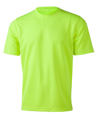 WORKWEAR, SAFETY & CORPORATE CLOTHING SPECIALISTS - Adults  Hi-Vis CoolDry  Mini Waffle Safety Tee